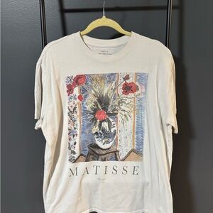 Abercrombie & Fitch Cream Graphic Tee